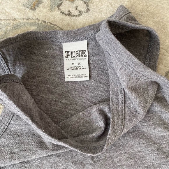 VS Pink Sleep Tank - Picture 7 of 8